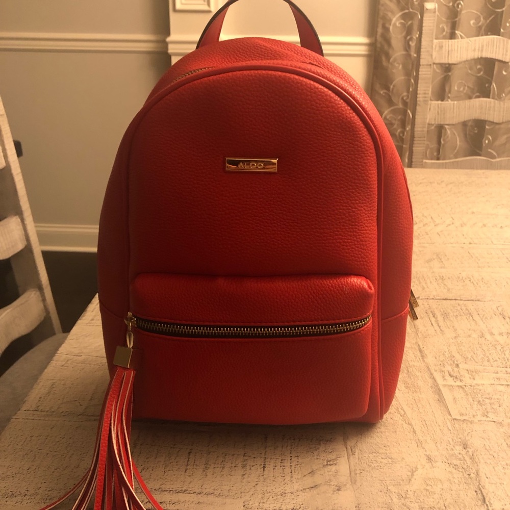 ALDO red book bag purse